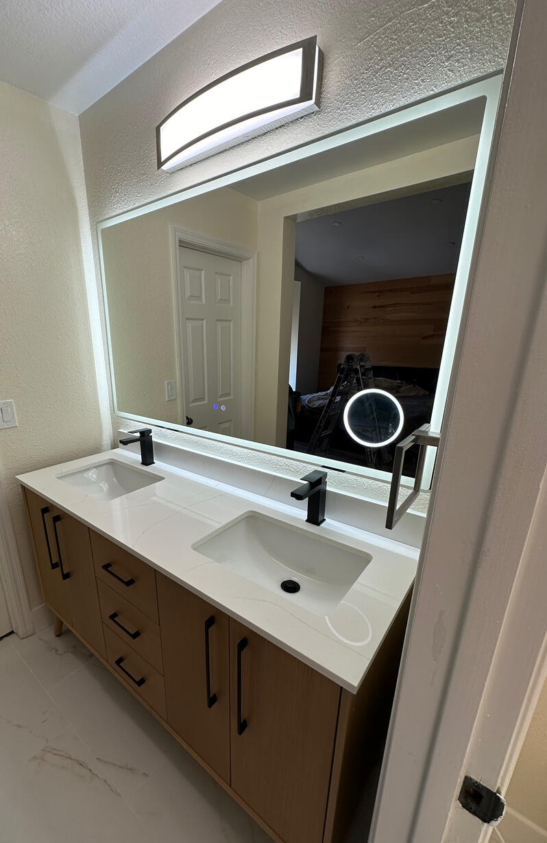 Sink and Faucet Installation